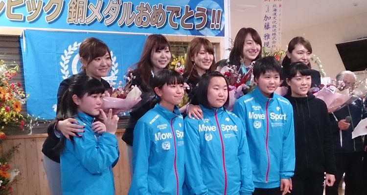 五輪カーリング女子日本代表を全力応援