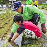 ライオンズ農園で 子どもたちと農業体験