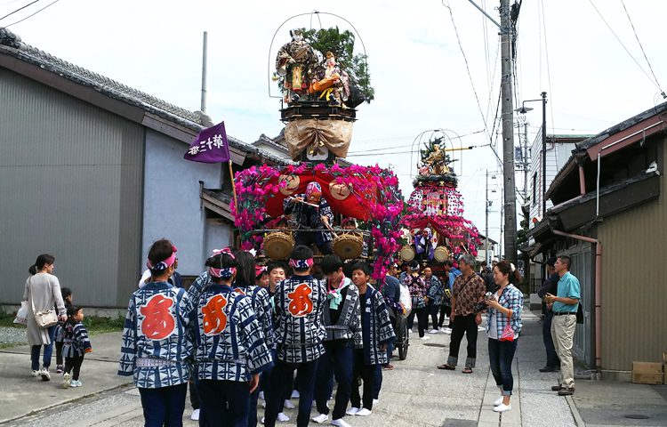 子どもだけの祭 “小祢里”を支援