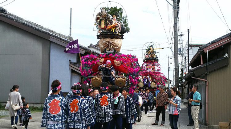 子どもだけの祭 “小祢里”を支援