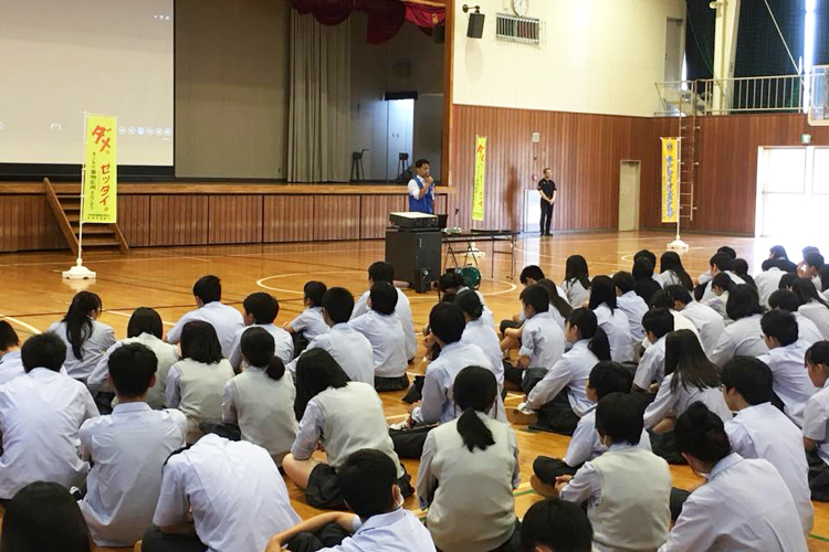 薬物乱用防止教室開催