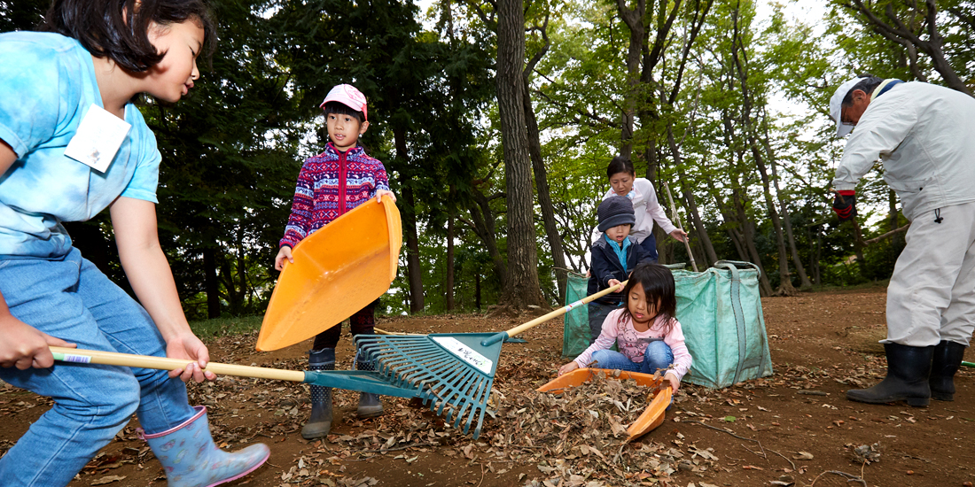 武蔵野に残された里山を 市民と共に守り継ぐ