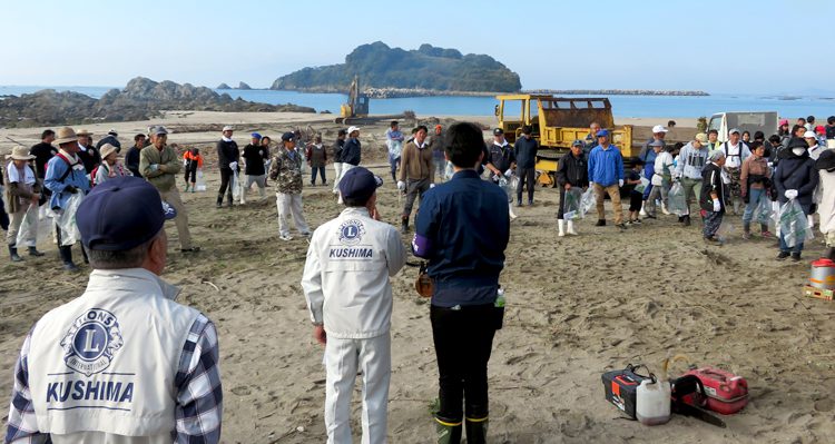 よみがえった 風光明媚な海岸