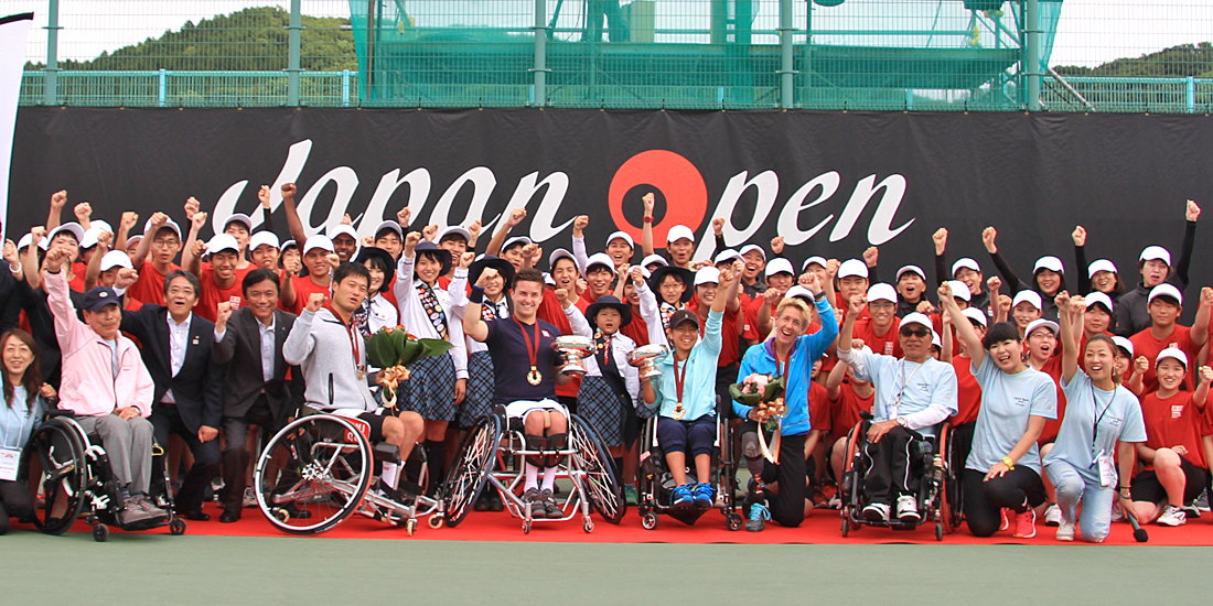 世界有数の大会に成長した飯塚国際車いすテニス大会