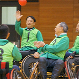 車いすハンドボール大会に参加･協力