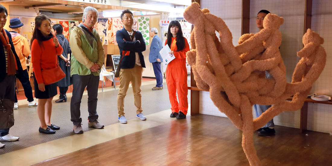 街をアートで彩るイベント 長岡芸術工事中2019