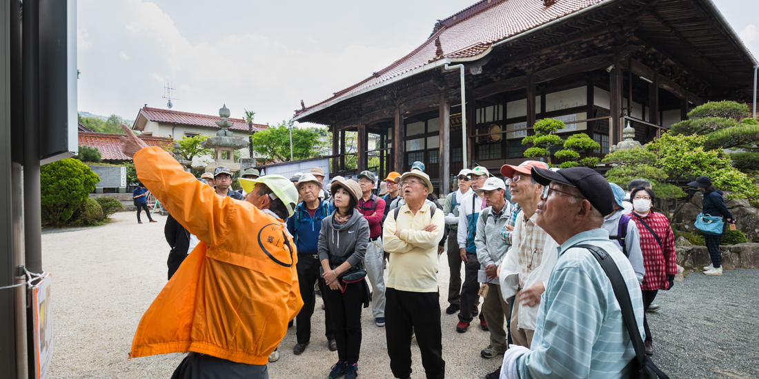 町の新たな発見がある 史跡･文化財を見て歩く会