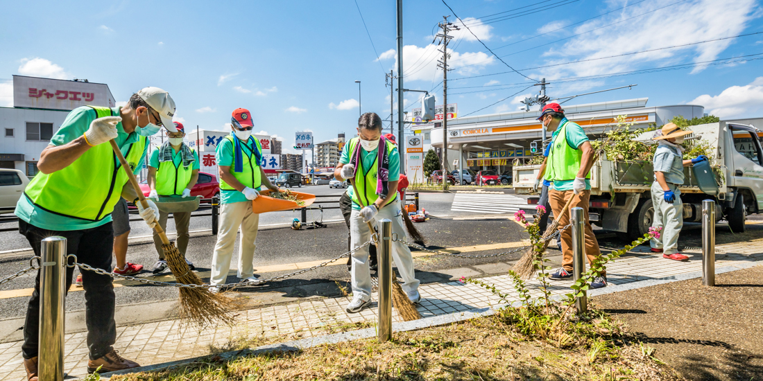 “日本一暑い町”に癒やしを 街角オアシス保守管理