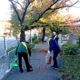 堀川と堀川通りを美しく 早朝清掃活動