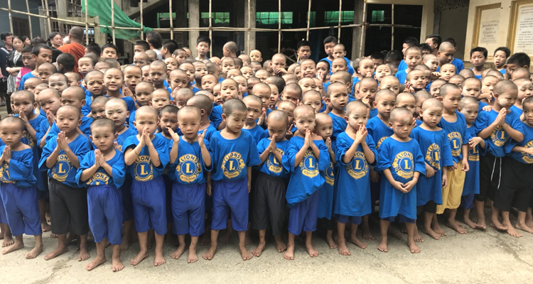 困窮するミャンマーの孤児院への支援