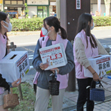 命の大切さを伝える犬猫譲渡会