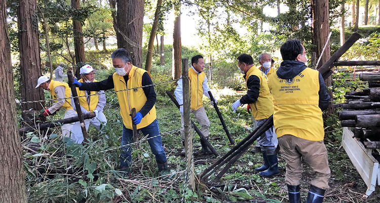 上尾丸山公園で”蛍の里”づくり