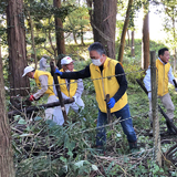 上尾丸山公園で”蛍の里”づくり