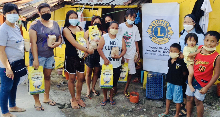 コロナ禍中のフィリピン支援事業