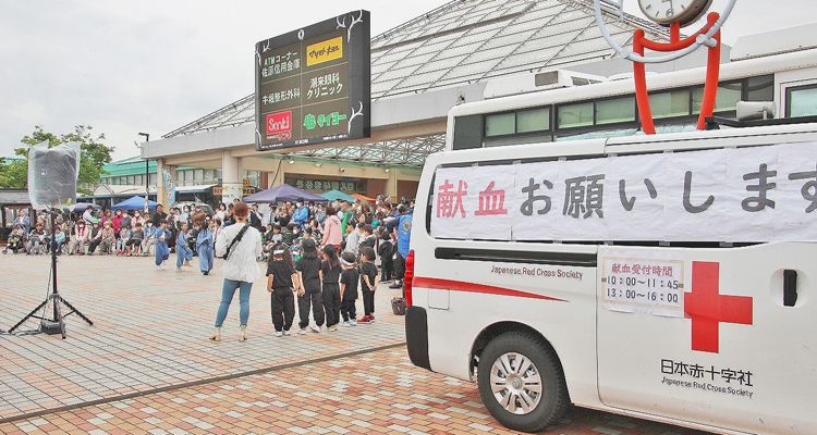 道の駅でマザーズフェス