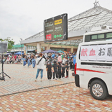 道の駅でマザーズフェス