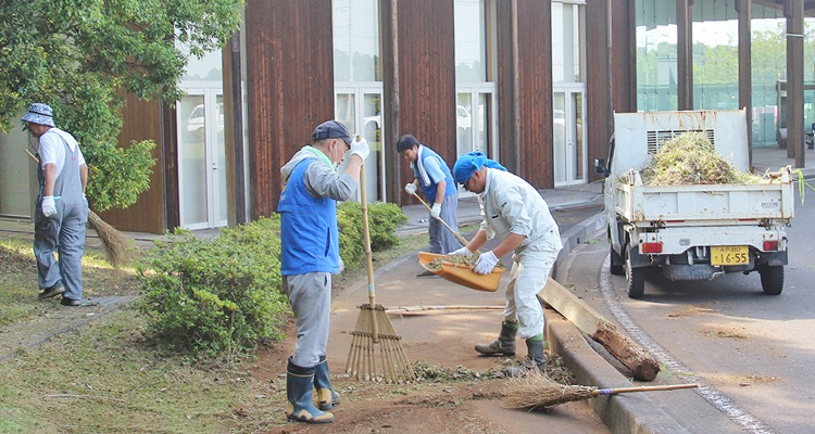 茨城県水郷県民の森に石碑寄贈