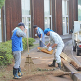 茨城県水郷県民の森に石碑寄贈