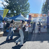 事業資金獲得のため 夏祭りに出店