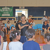 日本代表選手が指導する新体操体験会